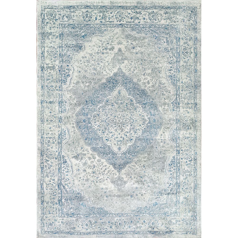 Dynamic Rugs 9866 Leda 7 Ft. 10 In. X 10 Ft. 10 In. Rectangle Rug in Ivory / Blue
